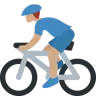 Man Biking: Medium Skin Tone Emoji 🚴🏽‍♂️ image - Twitter / X (Twemoji) style