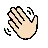 Waving Hand: Light Skin Tone