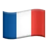 Flag: France Emoji 🇫🇷 image - Apple style
