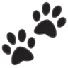 Emoji Stampe della zampa 🐾 image - WhatsApp style