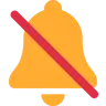 Glocke mit Stornoanschlag Emoji 🔕 image - Twitter / X (Twemoji) style