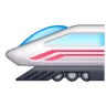 Hochgeschwindigkeitszug Emoji 🚄 image - Samsung style