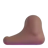 Foot: Medium-Dark Skin Tone