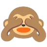 See-No-Evil Monkey Emoji 🙈 image - Google Noto Color Animated style