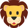 Emoji Lion Face 🦁 image - Twitter / X (Twemoji) style