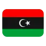 Flag: Libya Emoji 🇱🇾 image - Tossface style