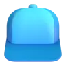 Berechnete Kappe Emoji 🧢 image - Microsoft 3D Fluent style
