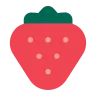 Truskawka Emoji 🍓 image - Tossface style
