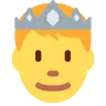 Prinz Emoji 🤴 image - Twitter / X (Twemoji) style