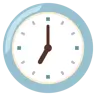 Emoji Orologio Face Seven Oclock 🕖 image - Google Noto Color style