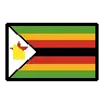 Flag: Zimbabwe Emoji 🇿🇼 image - OpenMoji style