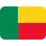 Flag: Benin Emoji 🇧🇯 image - Twitter / X (Twemoji) style