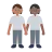 People Holding Hands: Medium Skin Tone, Medium-Dark Skin Tone