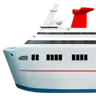 Emoji Navele de pasageri 🛳 image - Apple style