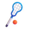 Emoji Lacrosse Stick and Ball 🥍 image - Microsoft 3D Fluent style