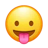 Emoji Affronta la lingua bloccata 😛 image - Telegram style