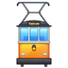 รถราง Emoji 🚊 image - Samsung style