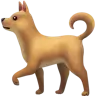 Chien Emoji 🐕 image - Apple style