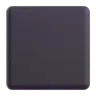 ブラックラージスクエア Emoji ⬛ image - Microsoft 3D Fluent style