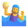 Woman Playing Water Polo Emoji 🤽‍♀️ image - Microsoft 3D Fluent style