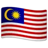 Flag: Malaysia Emoji 🇲🇾 image - WhatsApp style