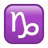 Capricorn Emoji ♑ image - Telegram style
