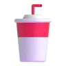 Tasse mit Strohhalm Emoji 🥤 image - Microsoft 3D Fluent style