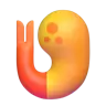Fried Shrimp Emoji 🍤 image - Microsoft 3D Fluent style