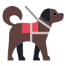 Service Dog Emoji 🐕‍🦺 image - Tossface style