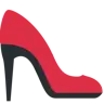 Emoji Scarpa con tacco alto 👠 image - Twitter / X (Twemoji) style