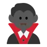 Man Vampire: Medium-Dark Skin Tone Emoji 🧛🏾‍♂️ image - Tossface style