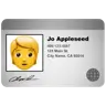Carte D’identité Emoji 🪪 image - Apple style