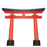 Shinto-Schrein Emoji ⛩ image - WhatsApp style