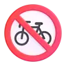 Proibido Bicicletas Emoji 🚳 image - Microsoft 3D Fluent style