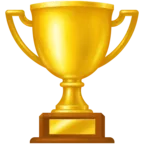 Trophy Emoji 🏆 image - Facebook Meta style