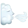 हवा का तेज झोंका Emoji 🌬 image - WhatsApp style