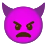Emoji diavoletto 👿 image - Google Noto Color style