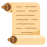 Emoji Scorrere 📜 image - Google Noto Color style