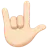 Love-You Gesture: Light Skin Tone
