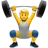 Person Lifting Weights