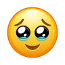 Twarz Powstrzymująca Łzy Emoji 🥹 image - Telegram style