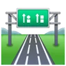 Emoji Autostrada 🛣 image - Samsung style