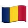 Flag: Chad Emoji 🇹🇩 image - Apple style