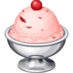 Ice Cream Emoji 🍨 image - Facebook Meta style