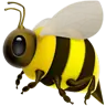 Honeybee Emoji 🐝 image - Apple style