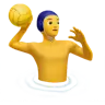 Man Playing Water Polo Emoji 🤽‍♂️ image - Apple style