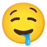 Emoji Faccia sbavante 🤤 image - Google Noto Color style