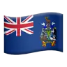 Flag: South Georgia & South Sandwich Islands Emoji 🇬🇸 image - Apple style