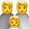 ครอบครัว Emoji 👪 image - Apple style