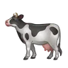 วัว Emoji 🐄 image - Telegram style